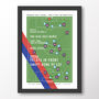 Crystal Palace Eze Goal Poster, thumbnail 6 of 6