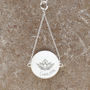 Personalised Sterling Silver Suspended Symbol Necklace, thumbnail 2 of 6