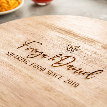 Personalised Couples Lazy Susan, 2 of 5