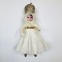 Golden Apple Girl Christmas Decoration, thumbnail 1 of 9