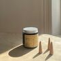 Californian Sage Incense Cones In Amber Glass Jar, thumbnail 3 of 4