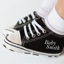 Personalised Baby Shoes Baby Shower Gift, thumbnail 1 of 3