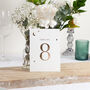 Moon And Stars Foiled Bold Table Number Cards, thumbnail 1 of 2