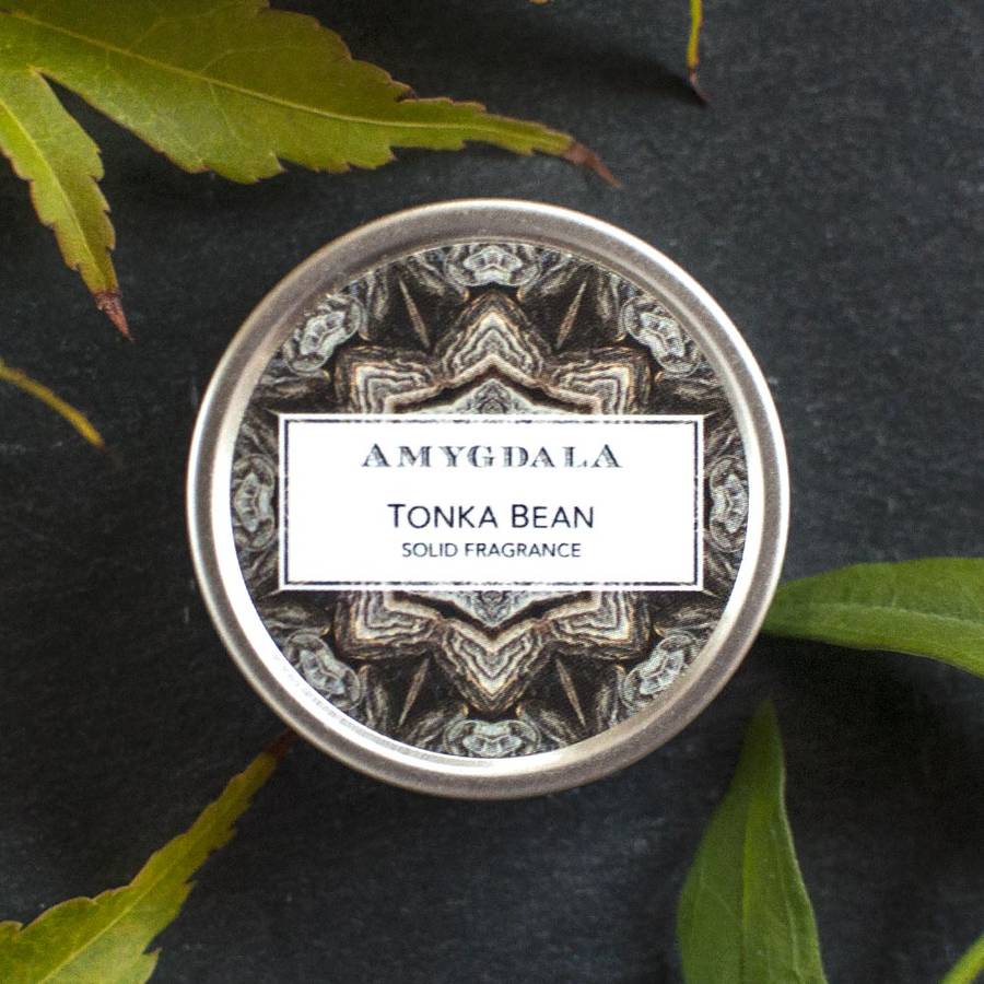 tonka bean solid perfume by amygdala