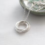 Sterling Silver 30th Birthday Necklace Hallmarked, thumbnail 6 of 12
