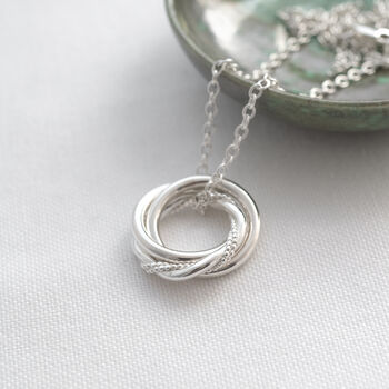 Sterling Silver 30th Birthday Necklace Hallmarked, 6 of 12
