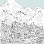 Personalised Zermatt Print, thumbnail 4 of 10