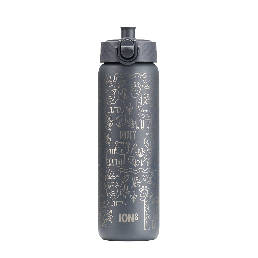 Personalised Jungle Children's School Ion8 Water Bottle, thumbnail 2 of 11