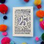 Silver Wedding Anniversary Card 25 Amazing Years, thumbnail 1 of 11