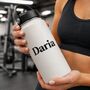 Waterproof Custom Name Sticker For Travel Bottles, thumbnail 2 of 5