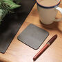 Vintage Leather Personalised Home Office Desk Mat, thumbnail 12 of 12