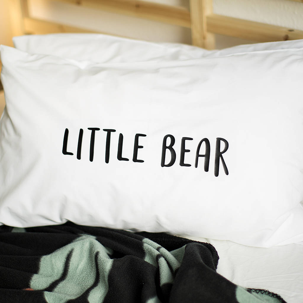 'Little Bear' Pillow Case By Ellie Ellie