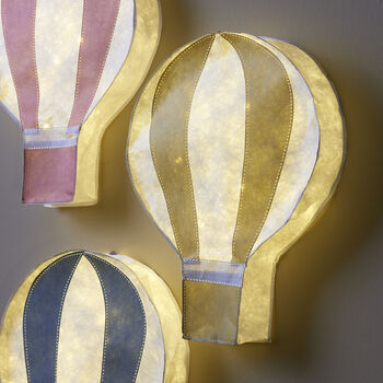 Hot Air Balloon Shaped Lighting For Kids Rooms, 2 of 12
