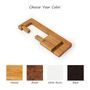 Luxury Toilet Paper Rack Oak Wood, thumbnail 7 of 10