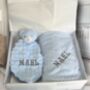 Personalised Baby Blanket And Bear Comforter, thumbnail 5 of 6