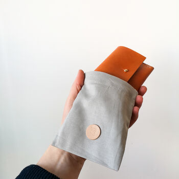 Custom Leather Coin And Card Purse, 6 of 12