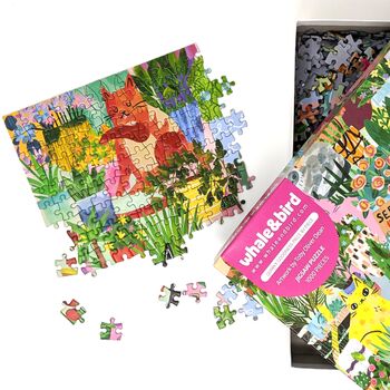 1000 Piece Cat's In The Garden Jigsaw Puzzle, 6 of 6