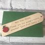 Personalised Thank You Teacher Book Mark, thumbnail 3 of 3