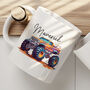 Personalised Name Painted Monster Truck Office Gift Mug, thumbnail 1 of 4