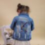 Embroidered Initial Baby/Toddler Denim Jacket, thumbnail 1 of 7