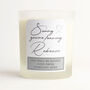 Personalised Sorry Your Leaving Soy Wax Scented Candle, thumbnail 1 of 8