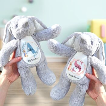 New Baby, New Sibling Personalised Soft Toy, 5 of 7