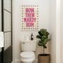 Mardy Bum Lyrics Wall Art Print Music Gallery, thumbnail 9 of 10