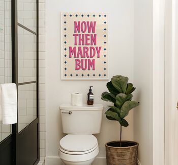 Mardy Bum Lyrics Wall Art Print Music Gallery, 9 of 10