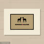 Personalised Doberman Print For One Or Two Dogs, thumbnail 11 of 12