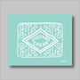 Custard Cream, Jammie Dodger, Bourbon And Digestive Biscuits Set Of Four Blue Prints, thumbnail 5 of 10