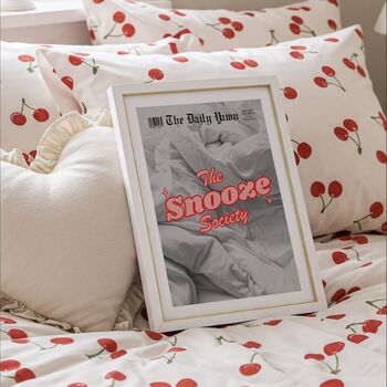 The Snooze Society Bedroom Print, 2 of 3