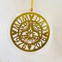 Golden Anniversary Hanging Ornament, thumbnail 4 of 11