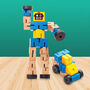 Wooden Transform Robot, thumbnail 1 of 3
