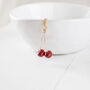 Red Cherry Necklace, thumbnail 4 of 7