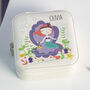Personalised Little Mermaid Oyster Shell Jewellery Box, thumbnail 1 of 4