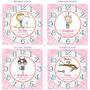 Personalised Wall Clock For Girls, thumbnail 4 of 6