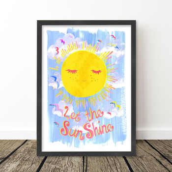 Sun And Moon Print Set Of Two, 11 of 12