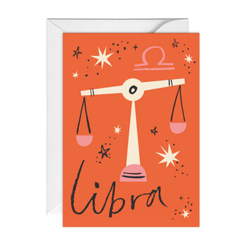 Star Sign, Horoscope, Zodiac, Greetings Card, 5 of 12