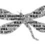 Dragonfly Personalised Print, thumbnail 2 of 2