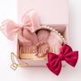 Personalised Pink Hair Accessory Gift Set, thumbnail 2 of 2