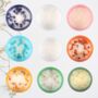 Sagittarius Scented Candle With Blue Turquoise Crystals, thumbnail 4 of 4