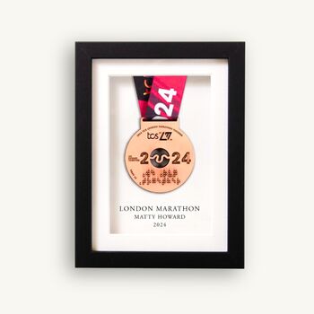 Personalised Medal Display Frame Gift, 3 of 10