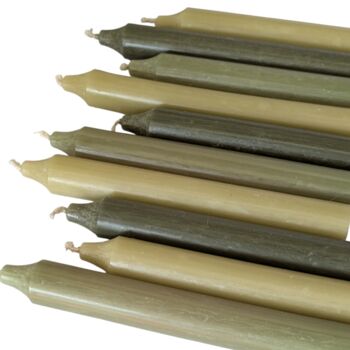 10 Dinner Candles 18cm X 22mm | Pink Mixed Assortment, 4 of 5