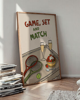 Game, Set And Match Print, 4 of 9