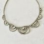 Original 1950s Diamante Vintage Necklace, thumbnail 6 of 7