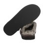 Mens Oiled Sheepskin Slipper Mules, thumbnail 2 of 4