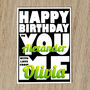 Personalised Names Birthday Card With Message, thumbnail 8 of 8