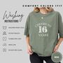 Personalised Cheers To 16 Years Milestone T Shirt, thumbnail 10 of 12
