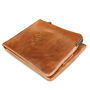 'Hudson' Men's Leather Bi Fold Wallet In Tan, thumbnail 5 of 8