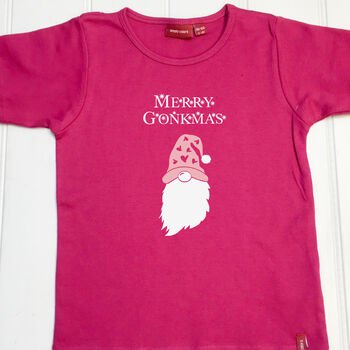 Personalised Child's Christmas Gonk T Shirt, 4 of 10